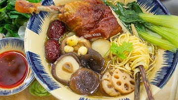 MÌ VỊT TIỀM NẤU CẤP TỐC ĂN VỪA NGON LẠI DỄ LÀM - CKK