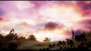 the beauty of the twilight sky scenery moving cloud background video