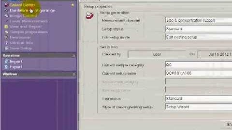 DIPA2000 Software Main Features