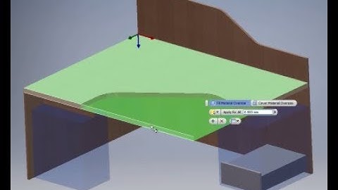 Material assignment. Grain direction setup. Oversize