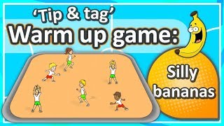 Tip & tag warm-up game: 'Silly Bananas' (K-3) | Teaching Fundamentals of PE screenshot 2