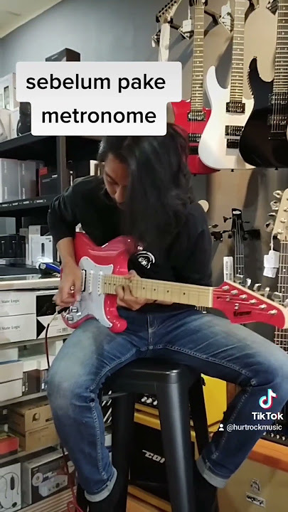 Sebelum dan sesudah pake metronome