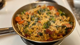 Vegetable Pasta Recipe Veggie Rotini Pasta Healthy And Easy Veg Pasta