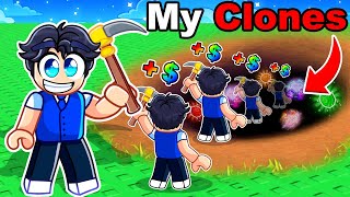 DUPLICATING MYSELF To Mine INFINITE Ores In Roblox…