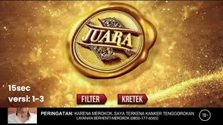 Juara - Kita Semua Adalah Juara (2022) 15sec versi: 1, 2, & 3 #IRKONOSTALGIA