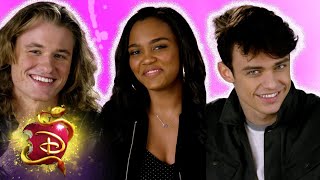 Chillin' Like a Villain with China Anne McClain and MORE | Villain-tines Day! | @DisneyDescendants