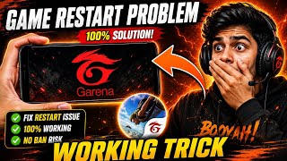 How To Solve Free Fire Background Restart Problem | Minimize Restart Problem In Free Fire