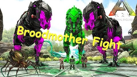 3 TEK REX vs BROODMOTHER LYSRIX | Ark: Survival Evolved | Official PvE