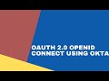 Configure Okta Portal to generate a token | Mule 4 | Part -1 |