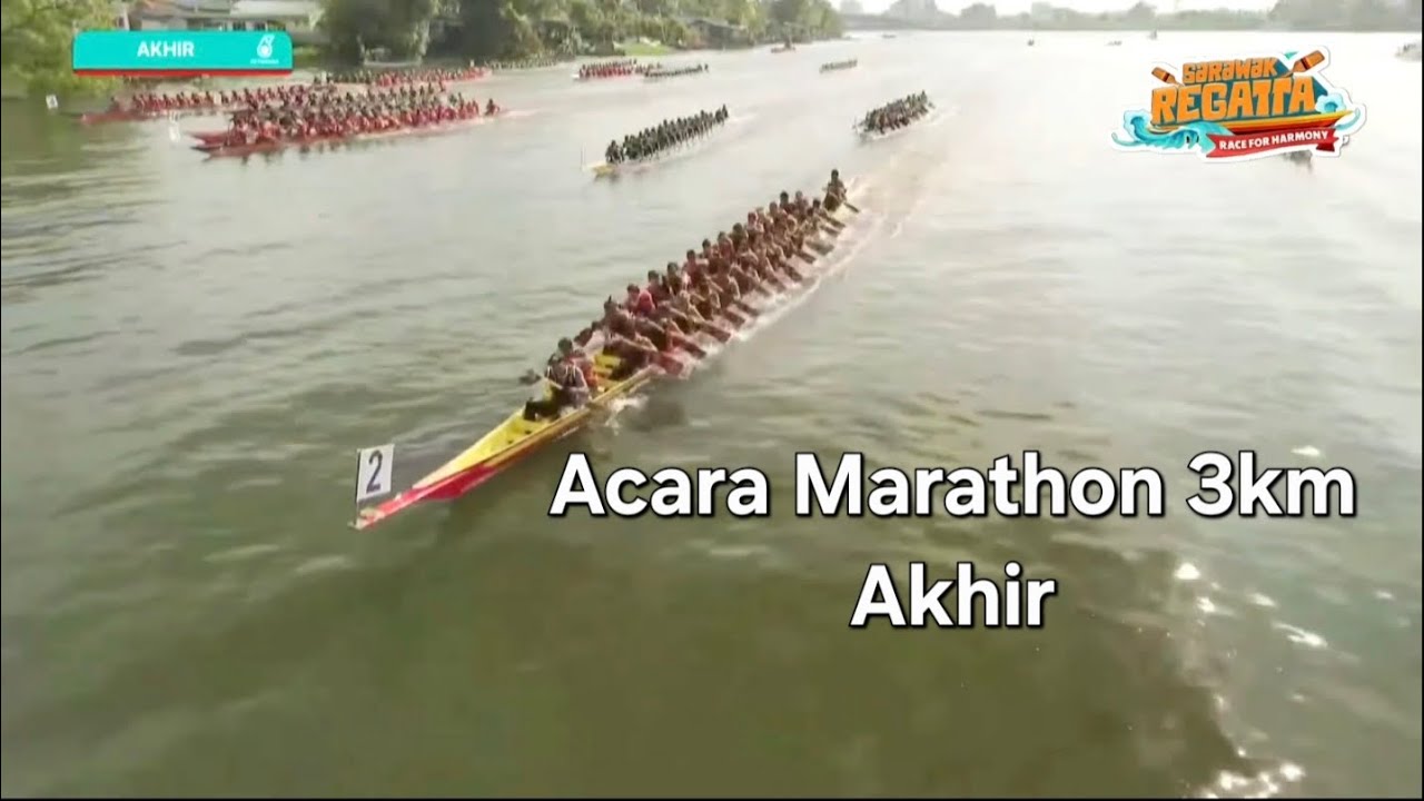 Regatta Sarawak 2025, Acara Marathon 3km 30 Pekayuh Akhir