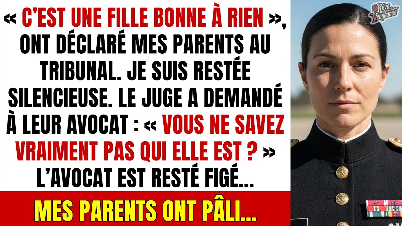 « Ce n'est qu'une fille inutile. » C'est ce que ma mère a crié devant tout le tribunal, après des années de silence entre nous. Je n'étais pas revenue dans ma petite ville natale depuis huit ans,...