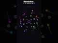 Satisfying planetary orbit simulation | Simply mesmerizing 💫 #shorts #satisfying #blackhole #physics