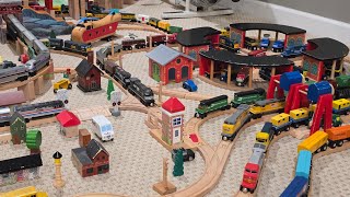 USAWoodenRailways 5th Wooden Layout - 15k Subscriber Special (100th Video!)
