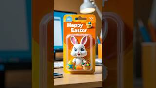 Limited Edition Collectible Easter Bunny Action Figure