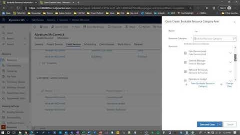 Dynamics 365 Field Service  - Managing and Scheduling Resources
