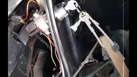 1968 Camaro Key Ignition Removal : 33