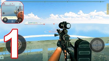 Defense Ops on the Ocean: Fighting Pirates - Gameplay Part 1 All Levels 1 - 18 (Android, iOS)