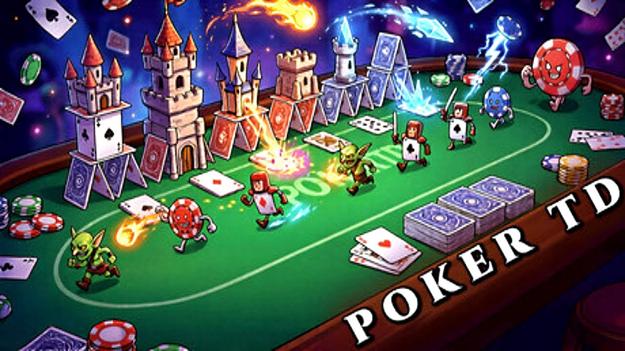 Защита башни с изюминкой! | Poker TD