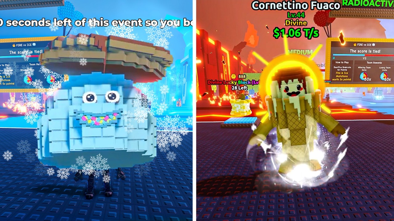 New Divine Frenzy Brainrot & Divine Cornettino Fuaco Brainrot - Escape Tsunami For Brainrot