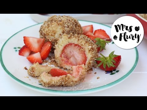 Video: Topfenknödel Mit Erdbeeren