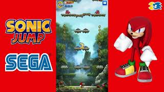 Sonic Jump (iOS) Walkthrough Part 3 [Jungle Zone ~ Knuckles]
