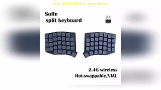 Why Everyone’s Talking About This Product! Sofle Split Ergonomics MX Mechanical Keyboard Hot-swap