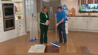 Don Aslett's Deluxe Microfiber Mop & Hard Surface Floor Kit on QVC