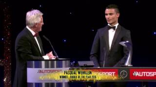 Pascal Wehrlein - Rookie of the Year - Autosport Awards 2016