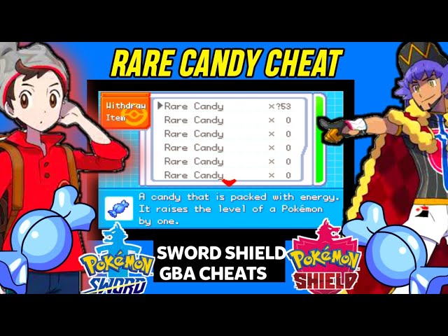 pokemon sword & shield rare candy cheat - PokéHarbor