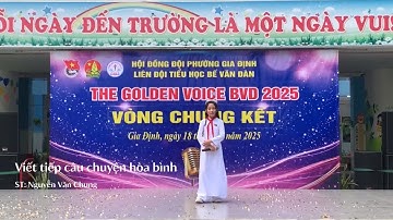 Viết tiếp câu chuyện hòa bình | Tường Lam Dora | Live on The Golden Voice BVĐ 2025