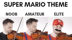 4 Levels Of Mario Music: Noob to Elite  - Durasi: 2:16. 