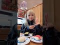 くら寿司で「おSUSHI」踊ってみた🍣みんなは何のネタが好きー? #金子みゆ #tiktok #shorts