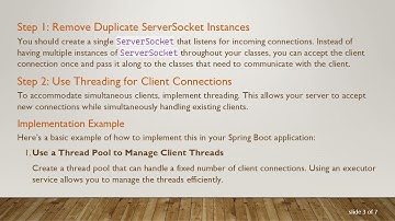 How to Handle Multiple Socket Connections in a Spring Boot Application Using TCP Sockets