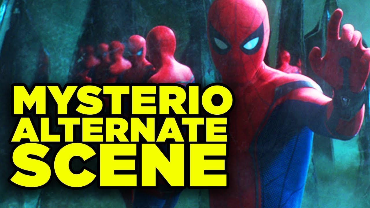 Spiderman Far From Home Deleted Scenes Explained Mysterio Scene Youtube
