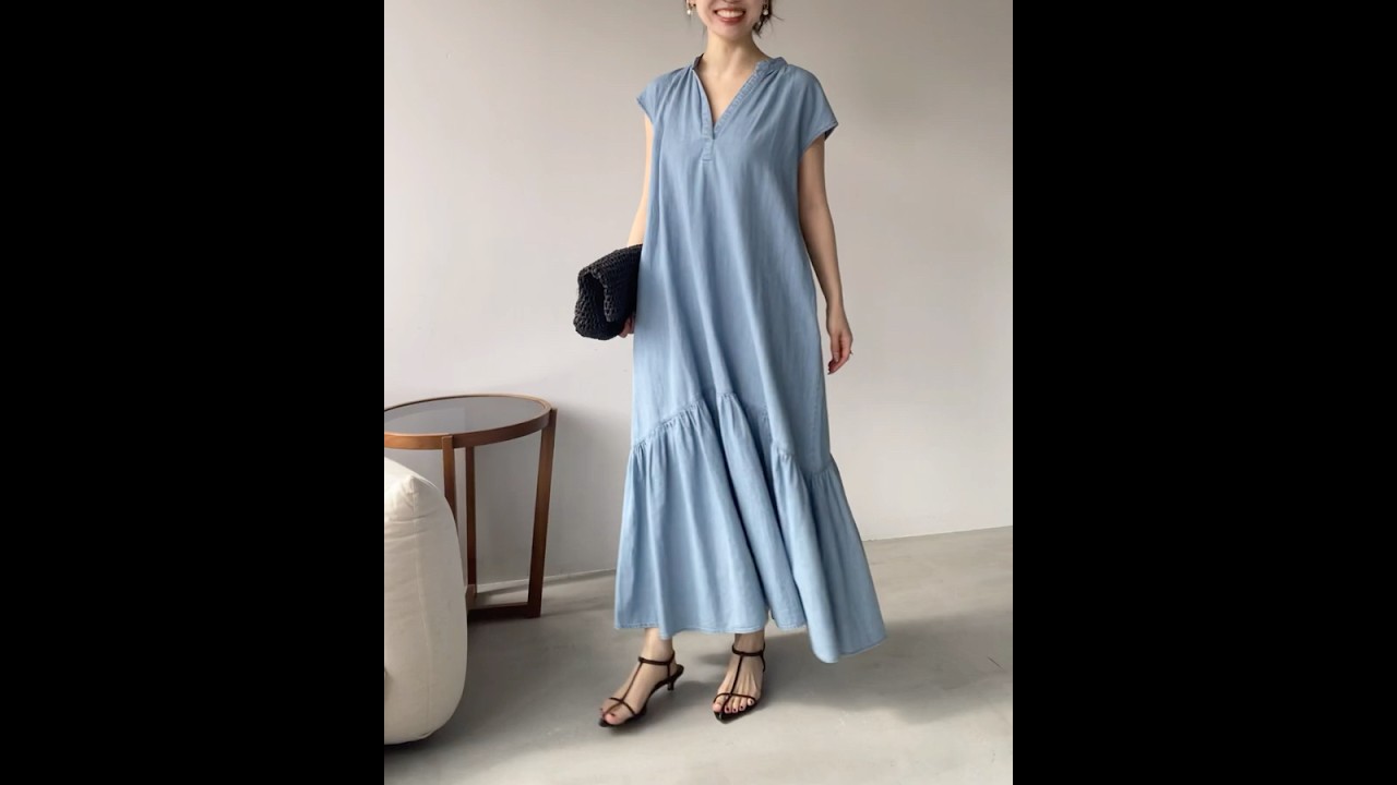 スキッパーデニムワンピース | MICA&DEAL ONLINE STORE