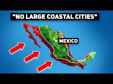 Why Doesn't Mexico Have Large Coastal Cities