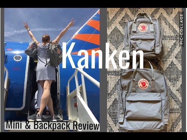 bladerdeeg Vernederen Trekker Fjallraven Kanken Review: Mini VS Backpack - YouTube