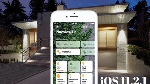 iOS 11.2.1 Update Preview: HomeKit Fix /all details