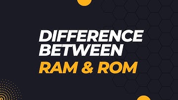 Differences between Ram and Rom  || Computer #ramandrom #aslearninginstitute