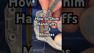 How To Shim Handcuffs With A Hair Clip