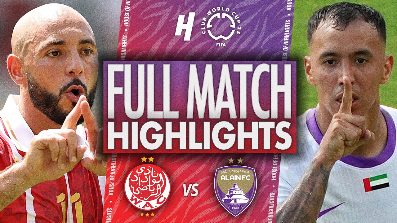 AI Ain vs Wydad AC in the Club World Cup!