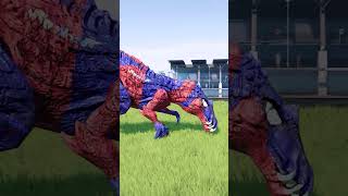 (Jurassic World Evolution🌍) Mammoth,Superman T-Rex,Wolverine Giganoto Dinosaurs Fight