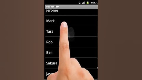 Android Overscroll: Revisited. Demo