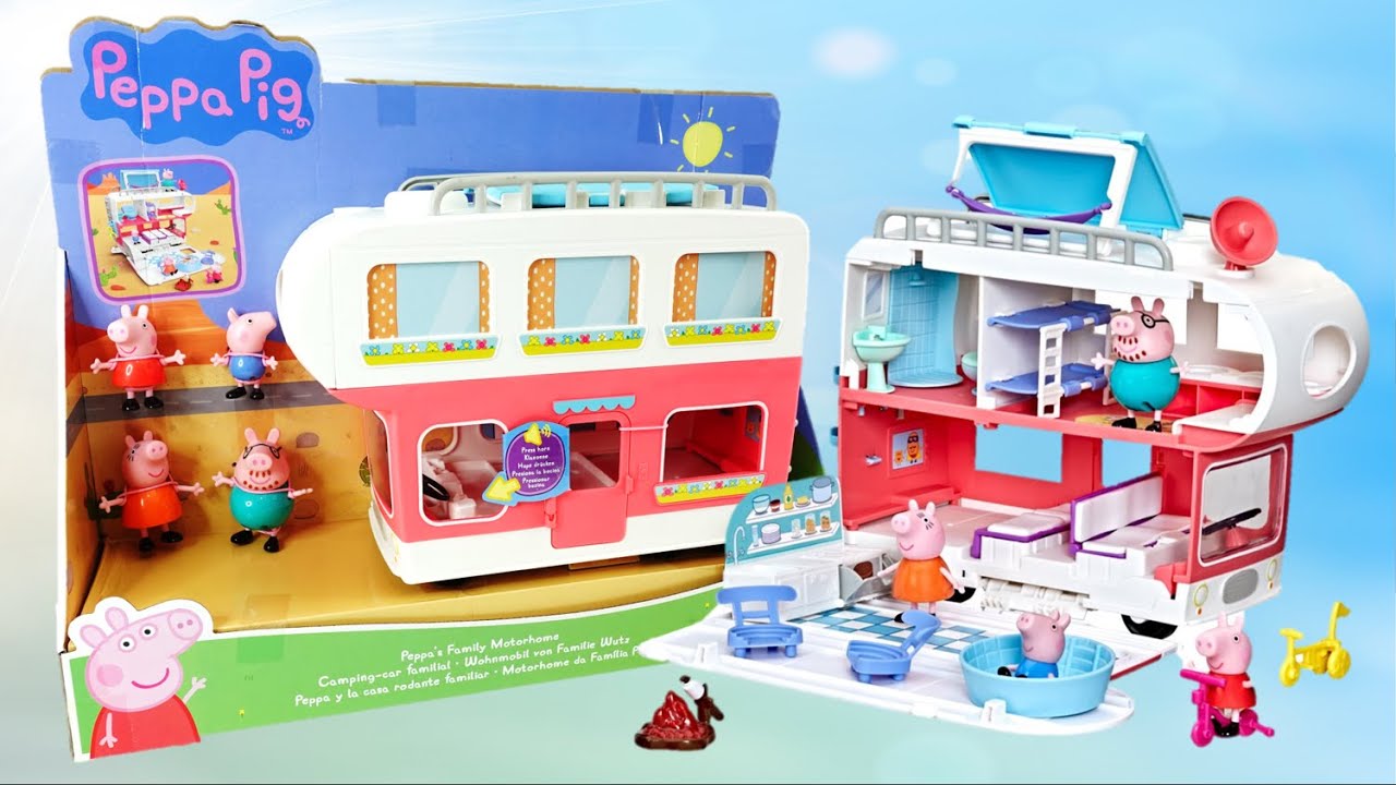 Hasbro Original Peppa Pig Peppa y la Casa Rodante Familiar