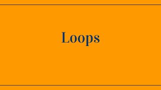 Java flow control - Loops