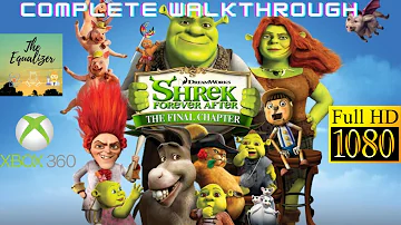 Longplay Shrek Forever After (Xbox360, 2010)- Complete Walkthrough in HD