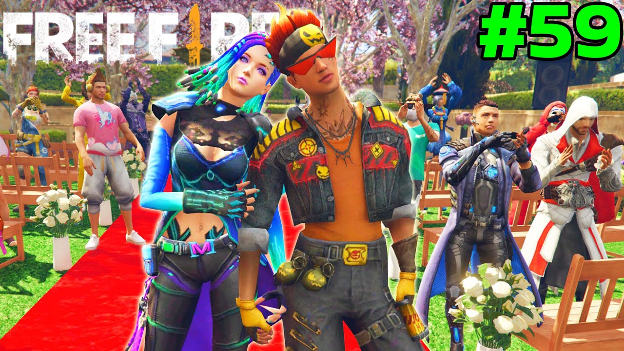 Free Fire ยอดนักซิ่ง แต่งงานกับน้องโมโค่ EP59 | GTA V Mod - YouTube