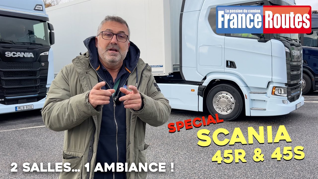 Essai camion électrique : Scania 45 R et 45 S 