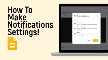 How to Setup Notifications Settings in Google Slide Presentation [easy]