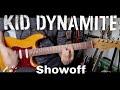 Kid dynamite  showoff guitar cover